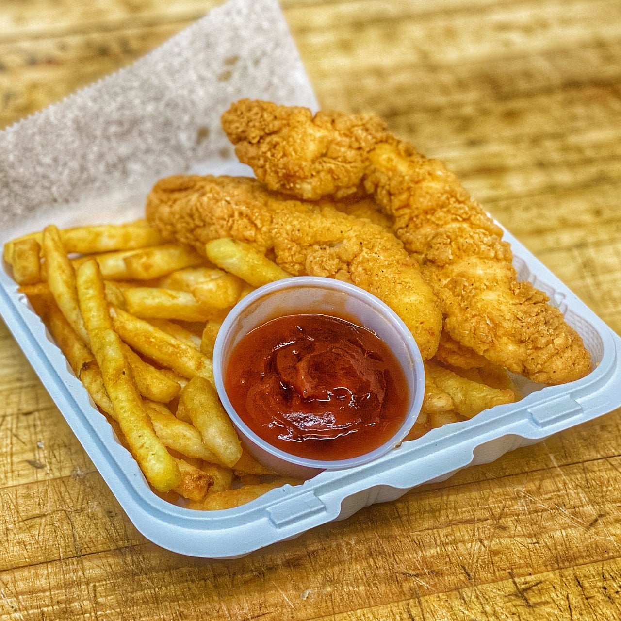 Order Kid's Chicken Tenders and Fries food online from Ani Takeout store, Belmont on bringmethat.com