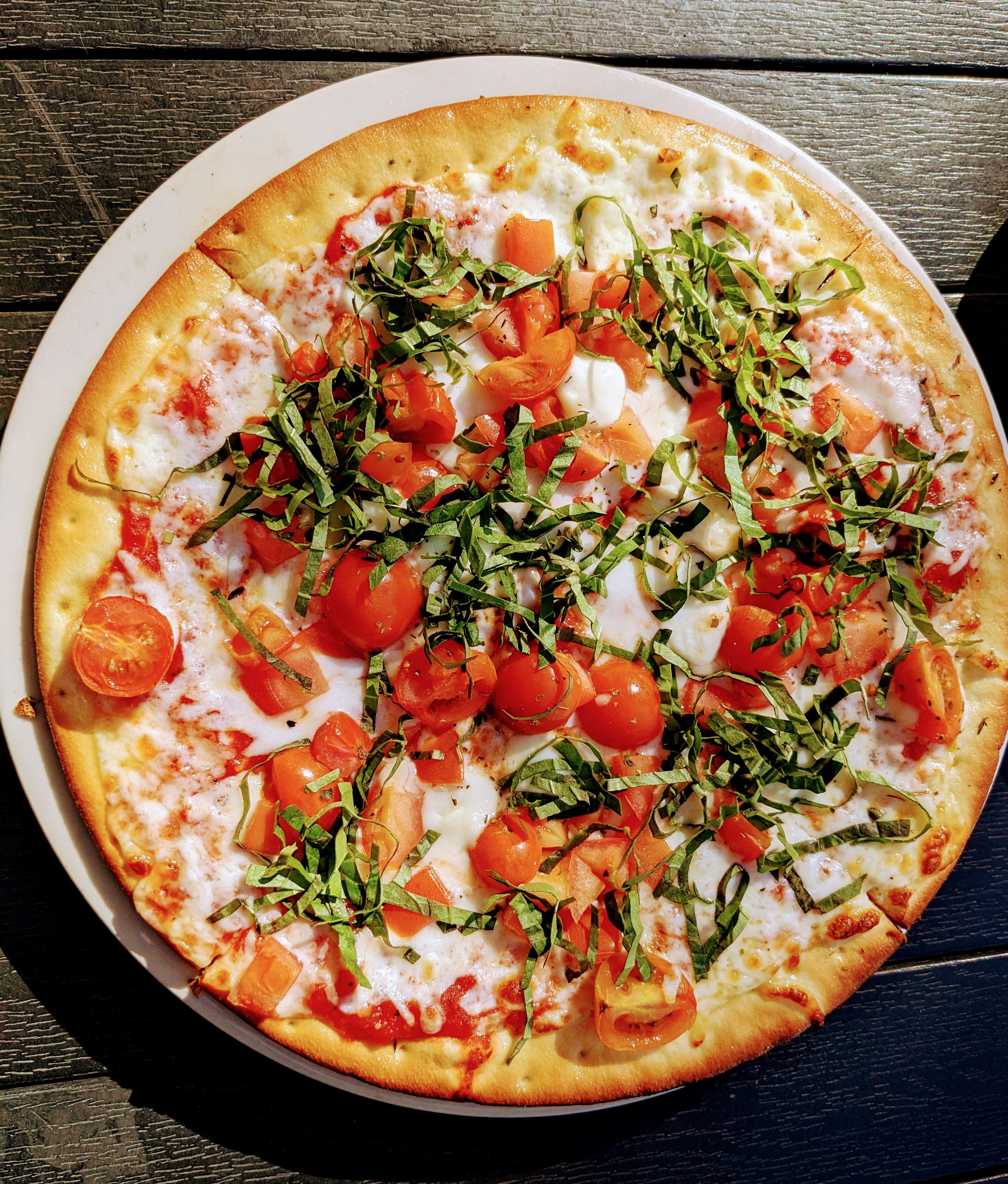Order Small Margherita Pizza food online from 360 Uno store, Austin on bringmethat.com