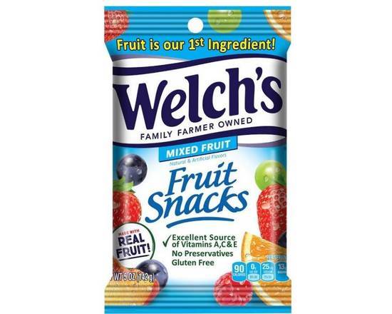 Order Welch's Mixed Fruit Fruit Snacks (5 oz) food online from Urban Value Corner Store store, Dallas on bringmethat.com