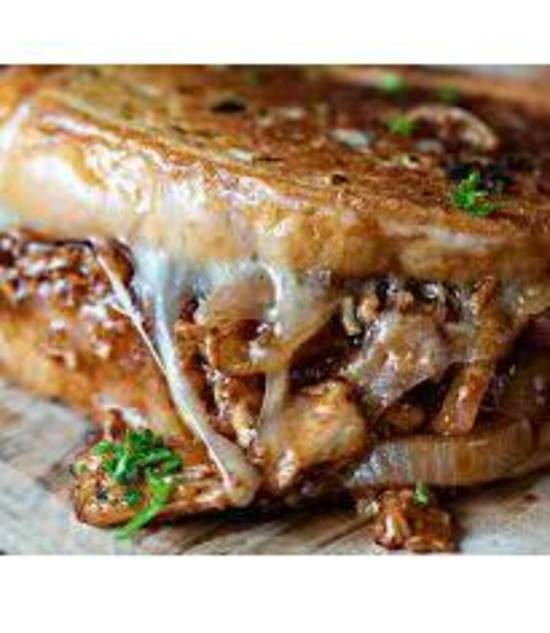 Order BBQ Chicken Grilled Cheese food online from IV Deli Mart store, Goleta on bringmethat.com