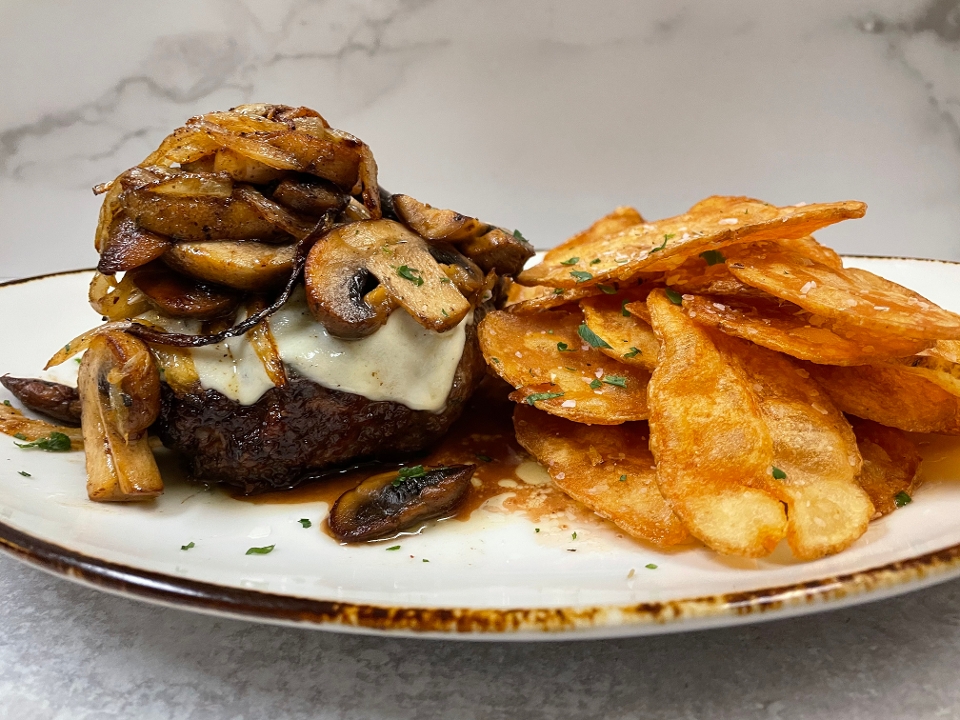 Order Chopped Steak food online from Italian Village store, Chicago on bringmethat.com