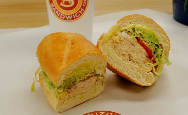 Order #16 Chicken Club with Avocado food online from Arizona Sandwich Company store, Phoenix on bringmethat.com