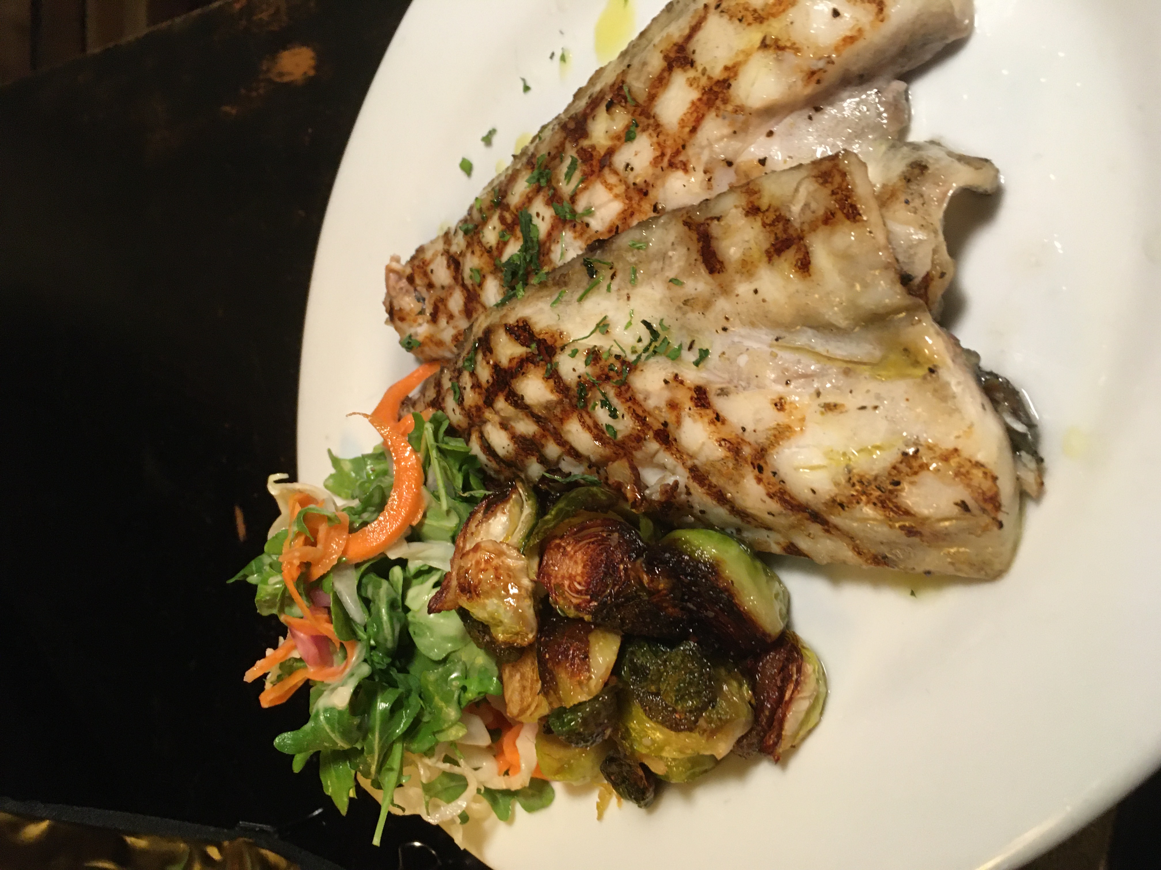 Order Grilled Branzino Filet food online from Cafe Centro store, West Palm Beach on bringmethat.com