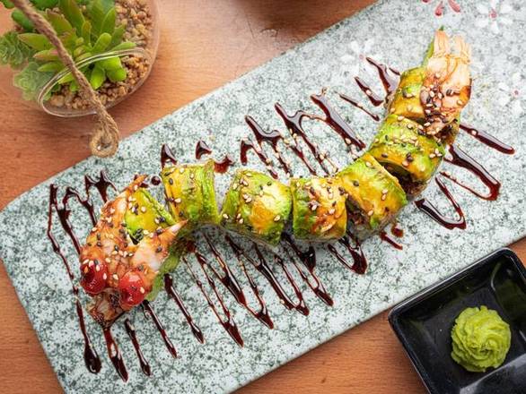 Order Caterpillar Roll food online from Ginza Japanese Restaurant store, Houston on bringmethat.com