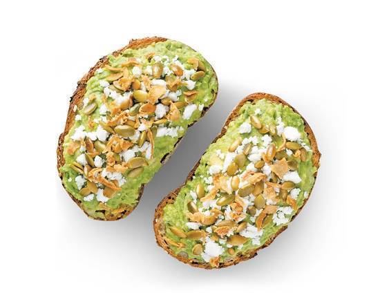 Order Crunchy Avo Toast food online from Just Salad store, Totowa on bringmethat.com