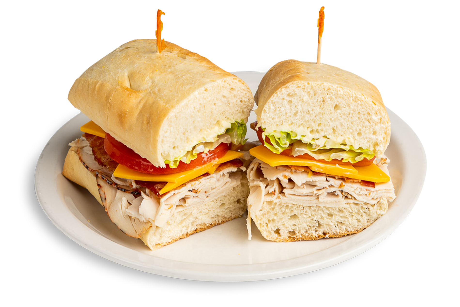 Order Turkey Club Sub food online from Glass Nickel Pizza Co. - East store, Madison on bringmethat.com