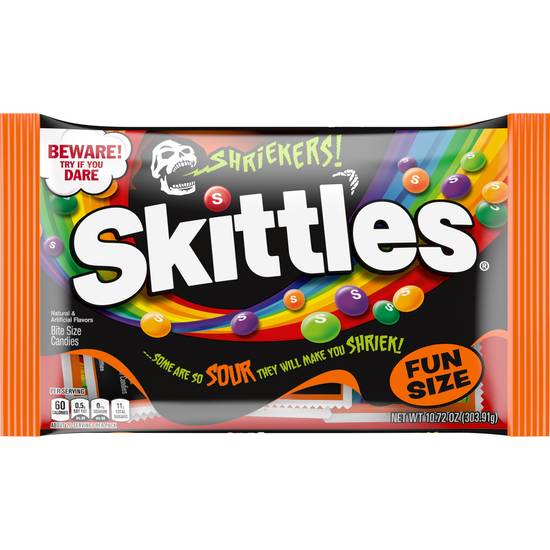 Order Skittles Shriekers Halloween Chewy Candy Bag - 10.72 oz food online from Rite Aid store, El Segundo on bringmethat.com