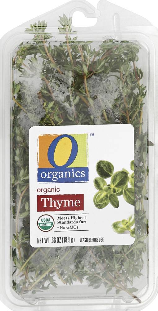 Order O Organics · Organic Thyme (0.6 oz) food online from Albertsons store, Lafayette on bringmethat.com