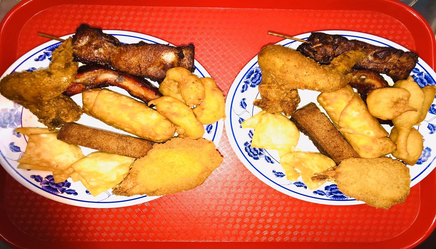 Order 29. Large Pu Pu Platter for 2 food online from China East Restaurant store, Baltimore on bringmethat.com