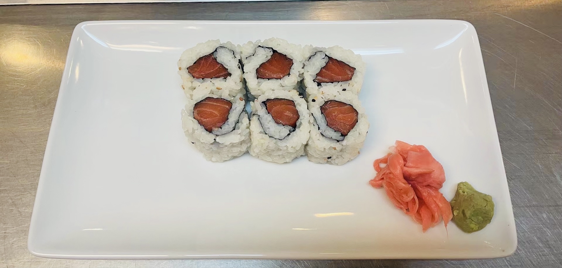 Order Salmon Roll food online from Extreme Teriyaki Grill Express store, Waldorf on bringmethat.com