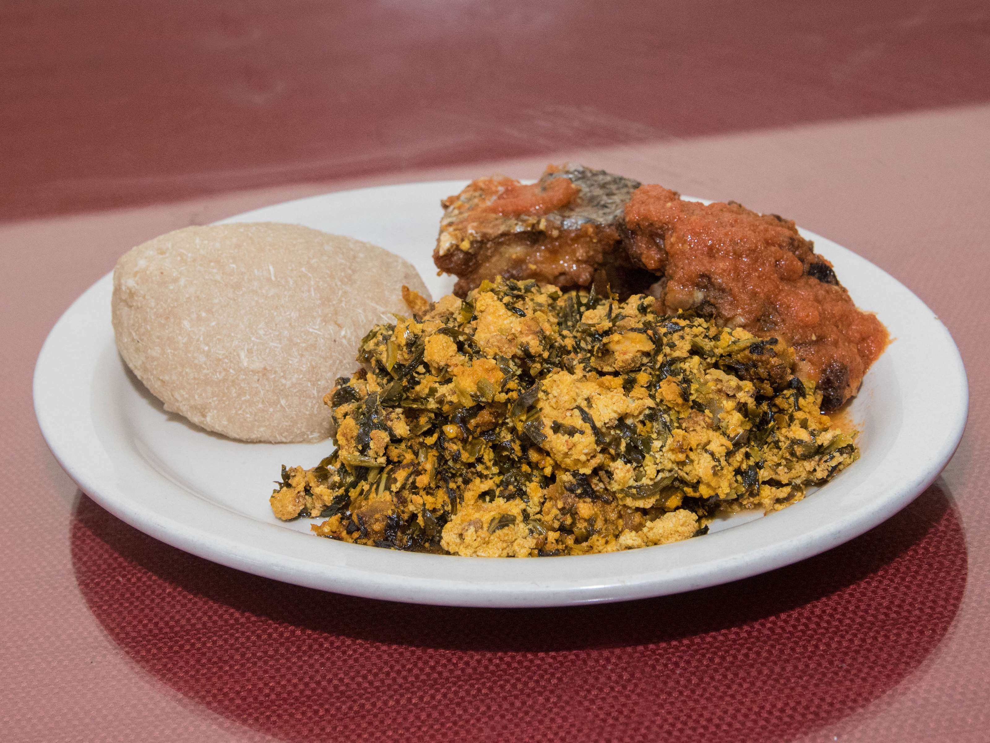 Order Egusi Soup food online from Kalakutah Republic Grill store, Indianapolis on bringmethat.com
