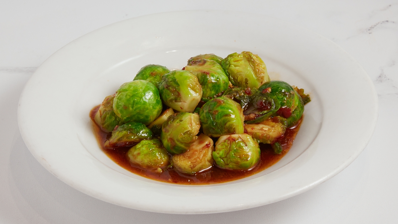 Order Spicy Brussel Sprouts food online from Yoki Japanese Restaurant store, Medford on bringmethat.com