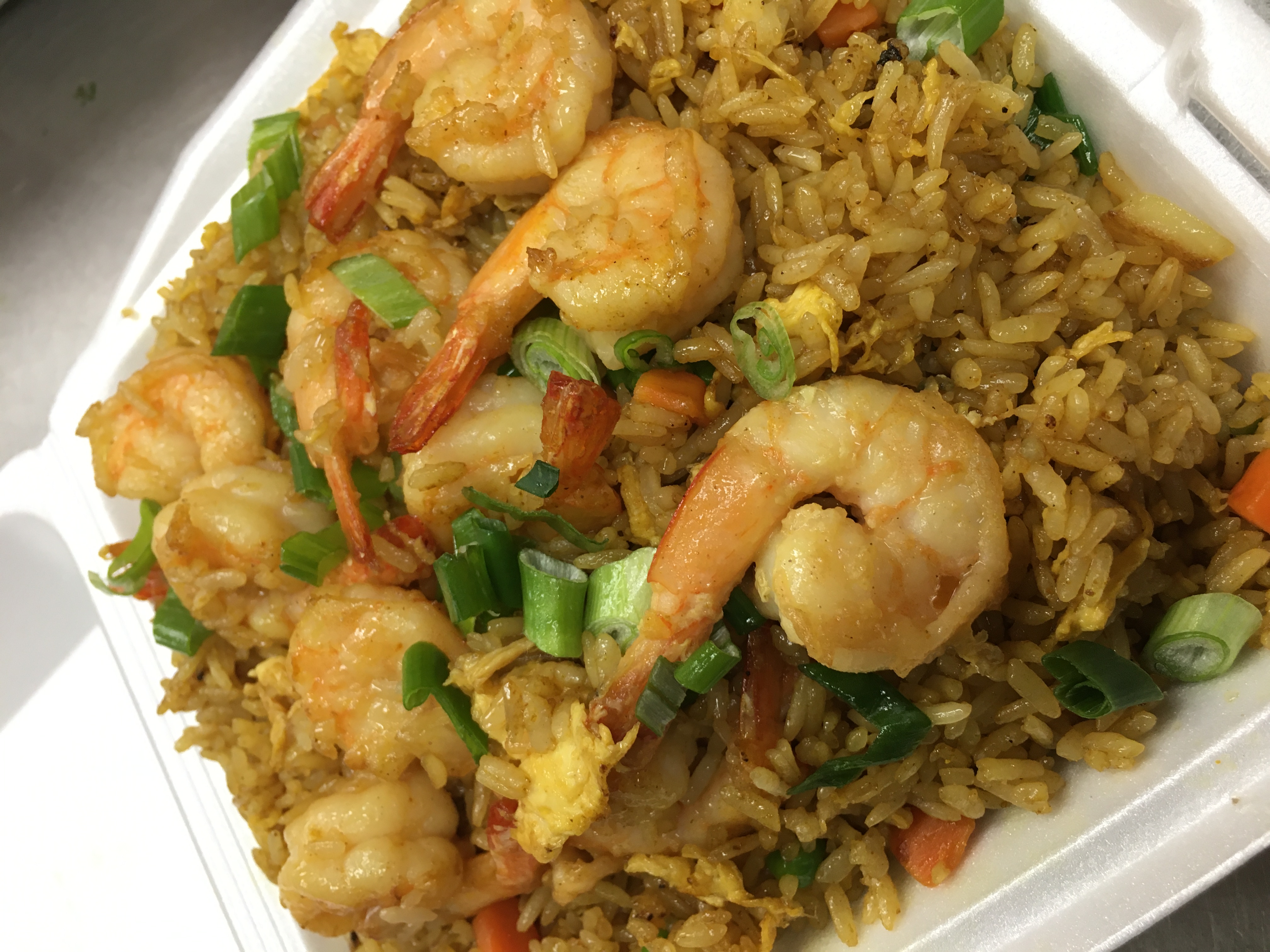 Order Shrimp Curry Fried Rice  food online from WA WA Restaurant store, Long Beach on bringmethat.com
