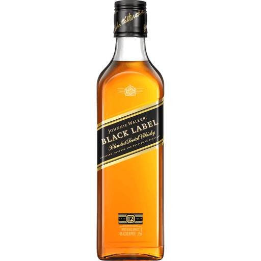Order Johnnie Walker Black Label Blended Scotch Whisky (375 ML) 90209 food online from BevMo! store, Riverbank on bringmethat.com