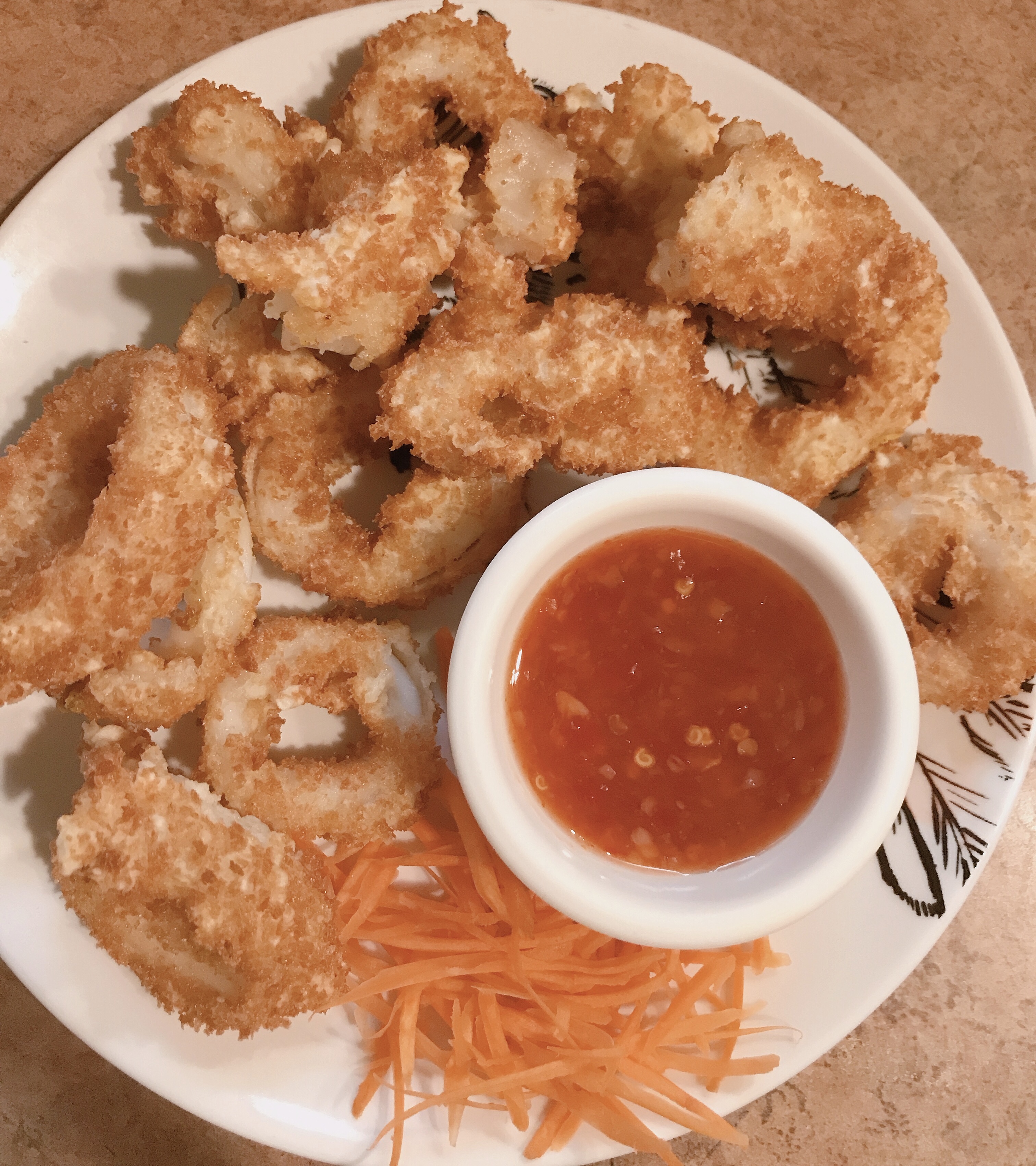 Order Calamari Rings food online from Spring House Thai Kitchen & Pho store, Seattle on bringmethat.com