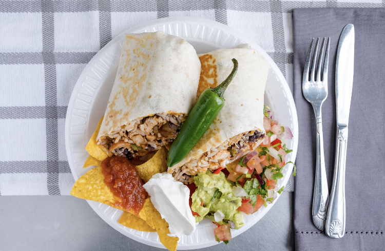 Order Burrito food online from Panini tozt cafe store, Long Island City on bringmethat.com
