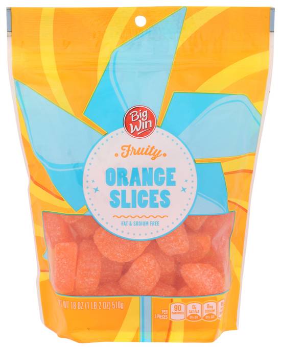 Order Big Win Candy Orange Slices (17 oz) food online from Rite Aid store, Eugene on bringmethat.com