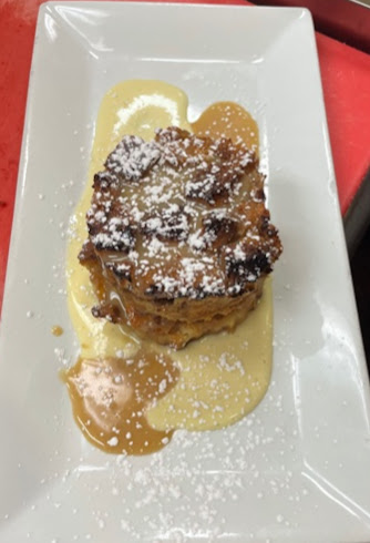 Order Apple Bread Pudding food online from Bistro La Source store, Jersey City on bringmethat.com