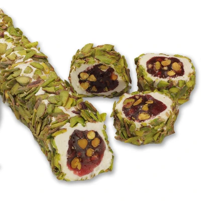 Order Sultan pistachio pomegranate wrap food online from Nut House Co store, Bridgeview on bringmethat.com