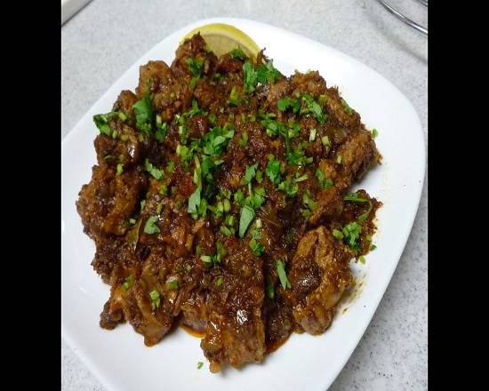 Order Lamb Pepper Fry food online from Aroma Indian Cuisine store, Ann Arbor on bringmethat.com