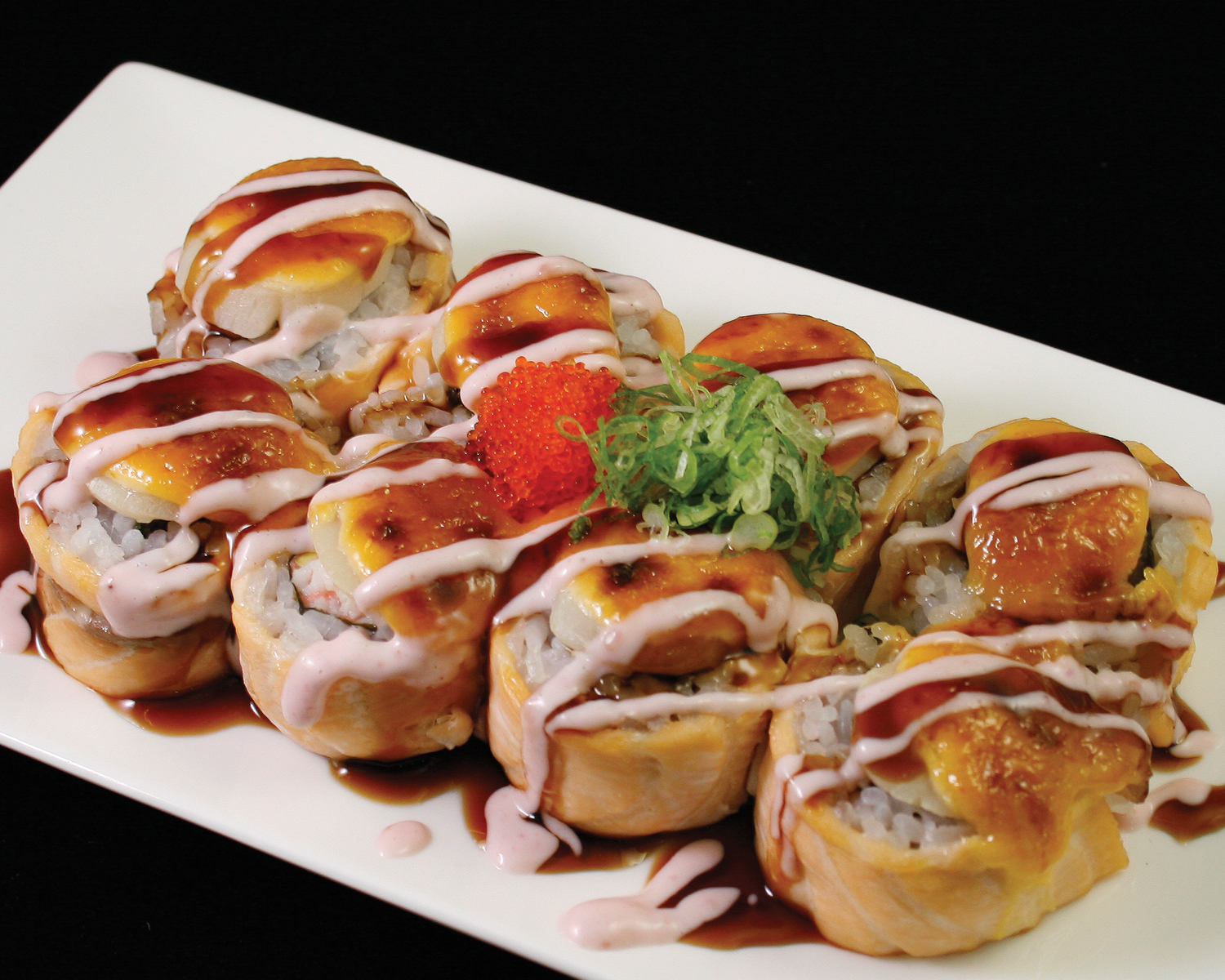 Order Golden Gate Baked Roll food online from Sushi Lover store, Belmont on bringmethat.com