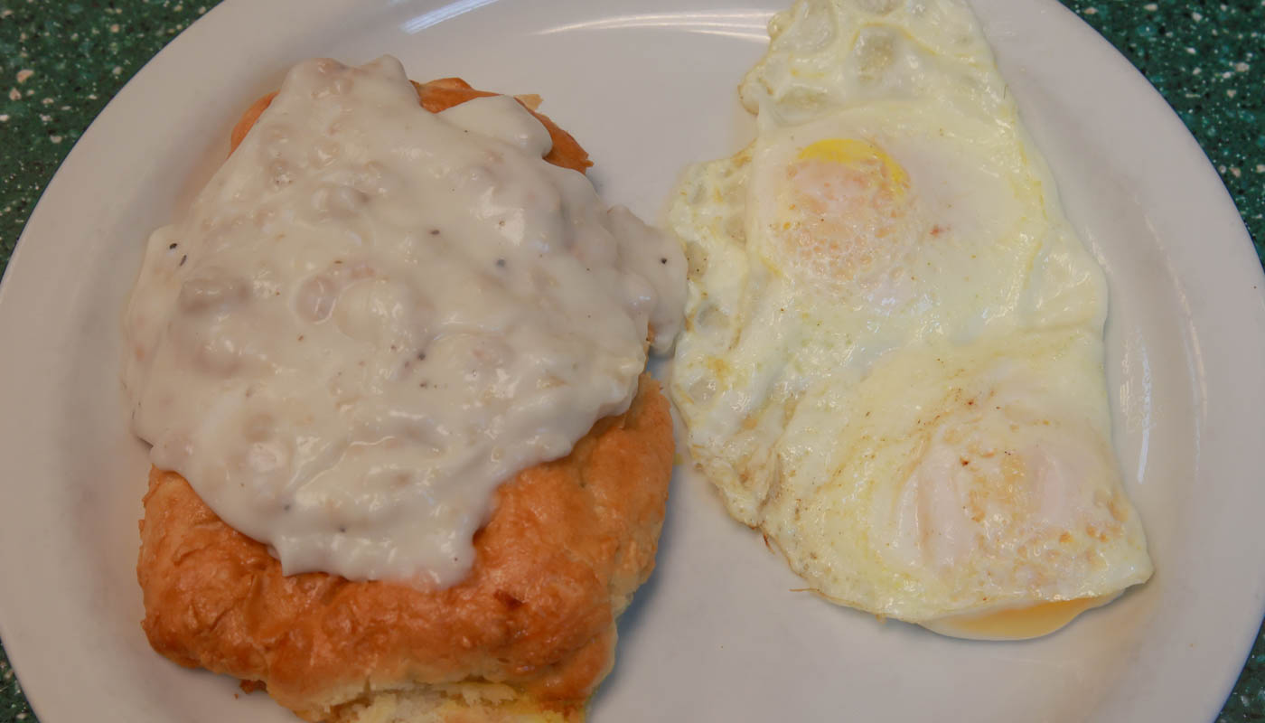 Order Stuffed Biscuit and Gravy  Specialty food online from Sunny Street Cafe store, Painesville on bringmethat.com