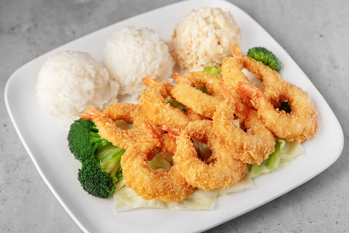 Order Crispy Shrimp food online from Ono Hawaiian BBQ store, Phoenix on bringmethat.com