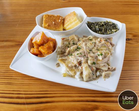 Order Chicken and Dumplings food online from Southern Soul Kitchen LLC store, Rosenberg on bringmethat.com