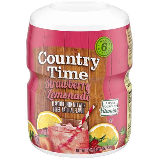 Order Country Time Strawberry Lemonade food online from Exxon Food Mart store, Port Huron on bringmethat.com