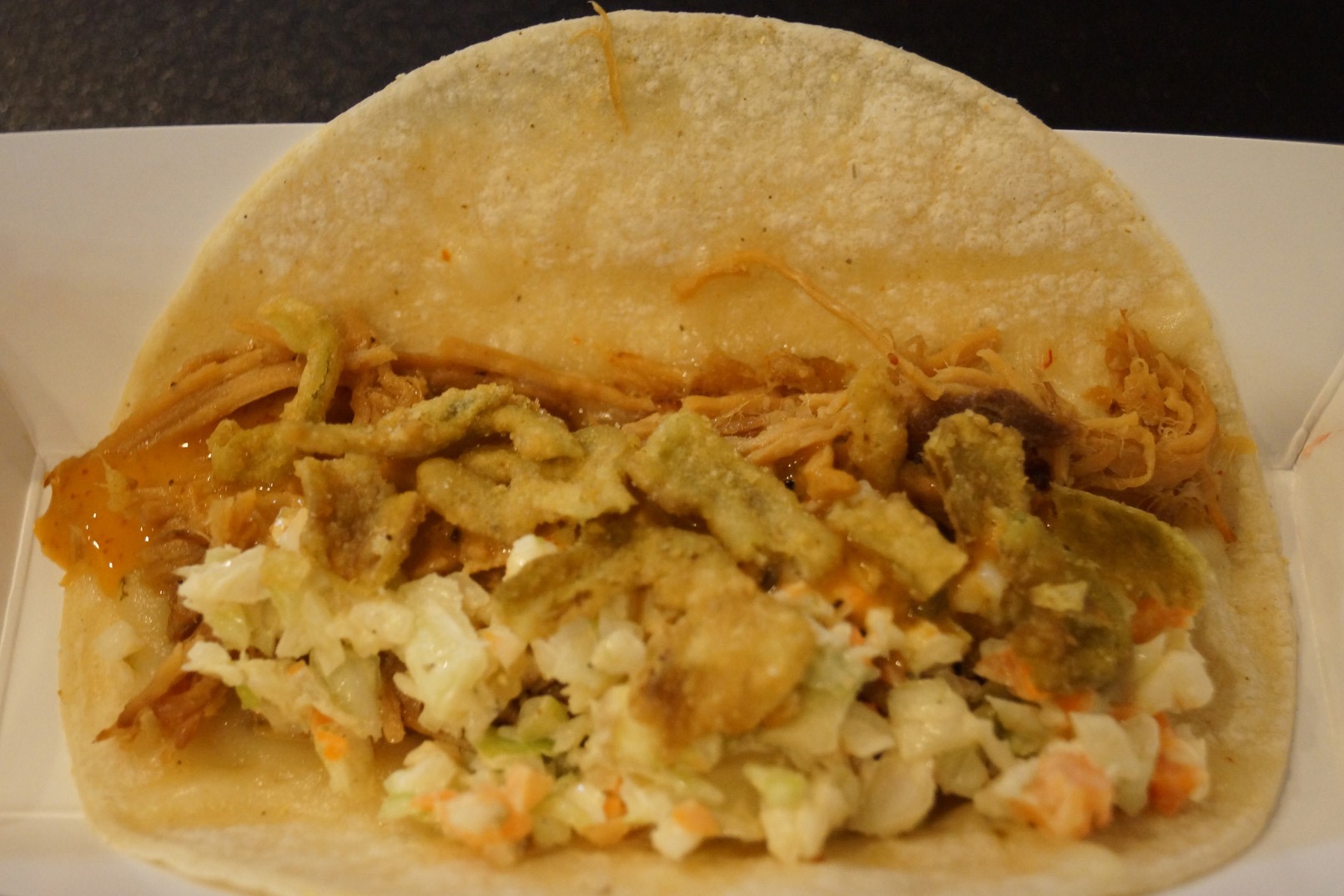 Order Spicy Pork Taco food online from Muddaddy Flats store, Troy on bringmethat.com