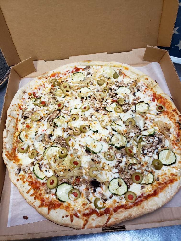Order Extra Large Capitana Pizza food online from Nut House Pizza store, Silver Spring on bringmethat.com