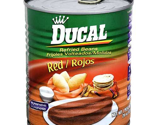 Order Ducal Refried Red Beans (29 oz) food online from Ctown Supermarkets store, Uniondale on bringmethat.com