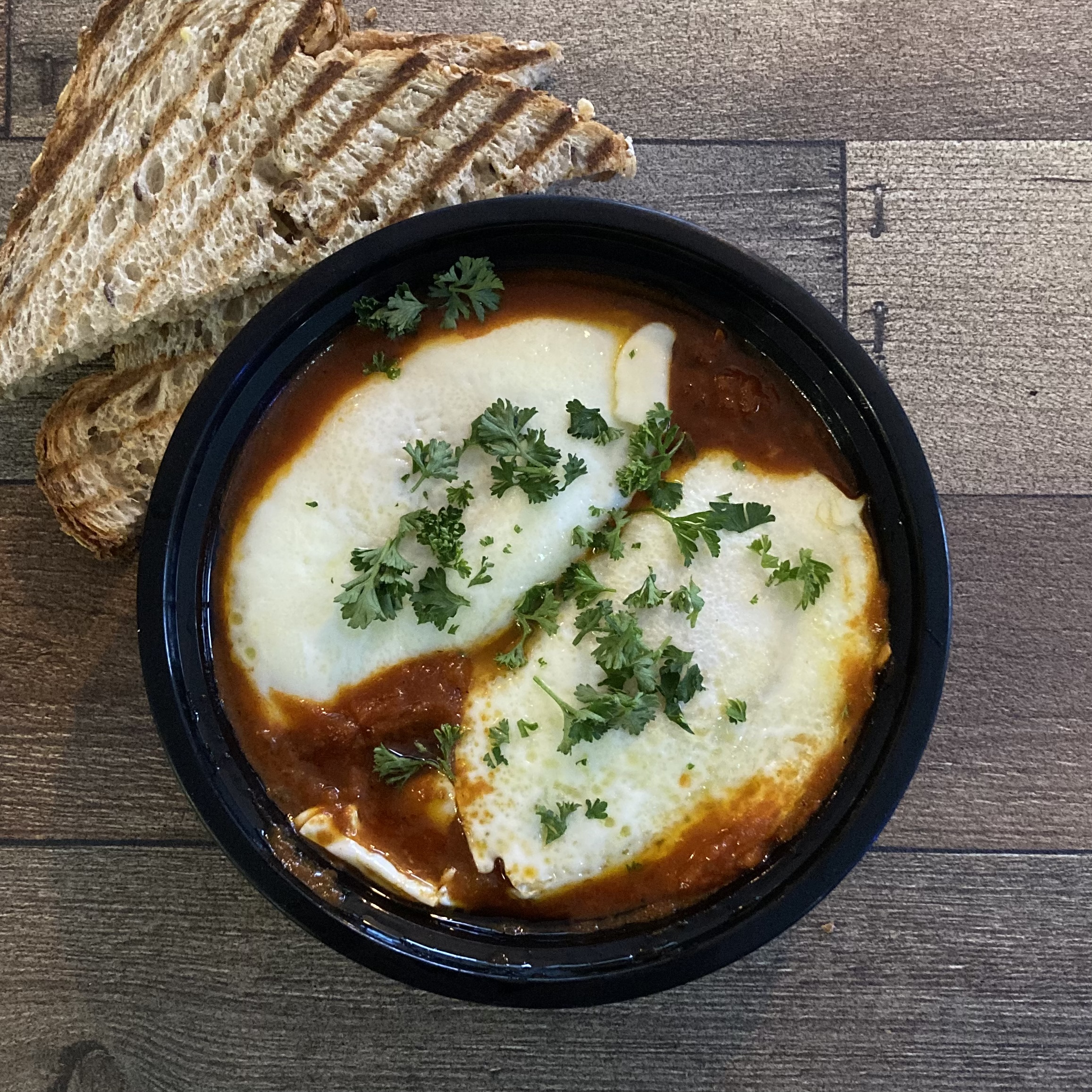 Order Shakshuka  food online from B Cup Cafe store, New York on bringmethat.com