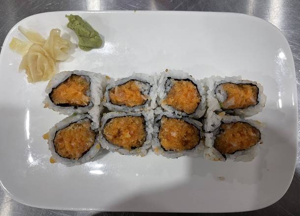Order Spicy Salmon Roll food online from Fuji Sushi store, Canton on bringmethat.com