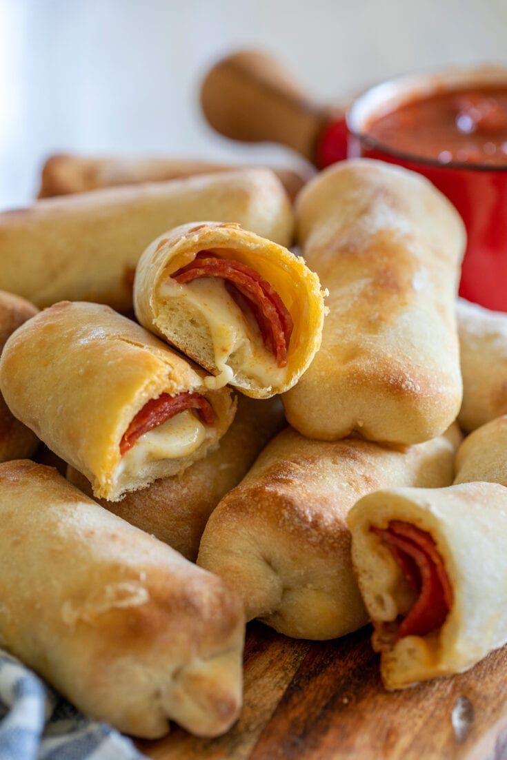 Order Pepperoni Roll - Roll food online from Aj's Pizza & Parm House store, Pocono Summit on bringmethat.com
