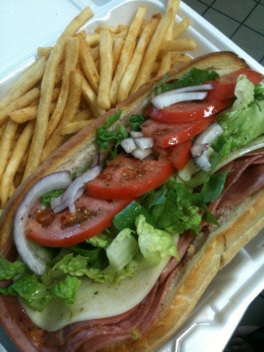 Order Vegetarian Sub - Small food online from Royal Pizza store, Norwood on bringmethat.com