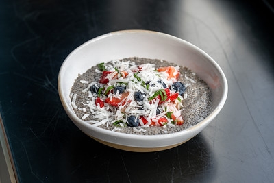 Order Chia Seed & Coconut Pudding Bowl food online from Bakers Daughter store, Washington on bringmethat.com