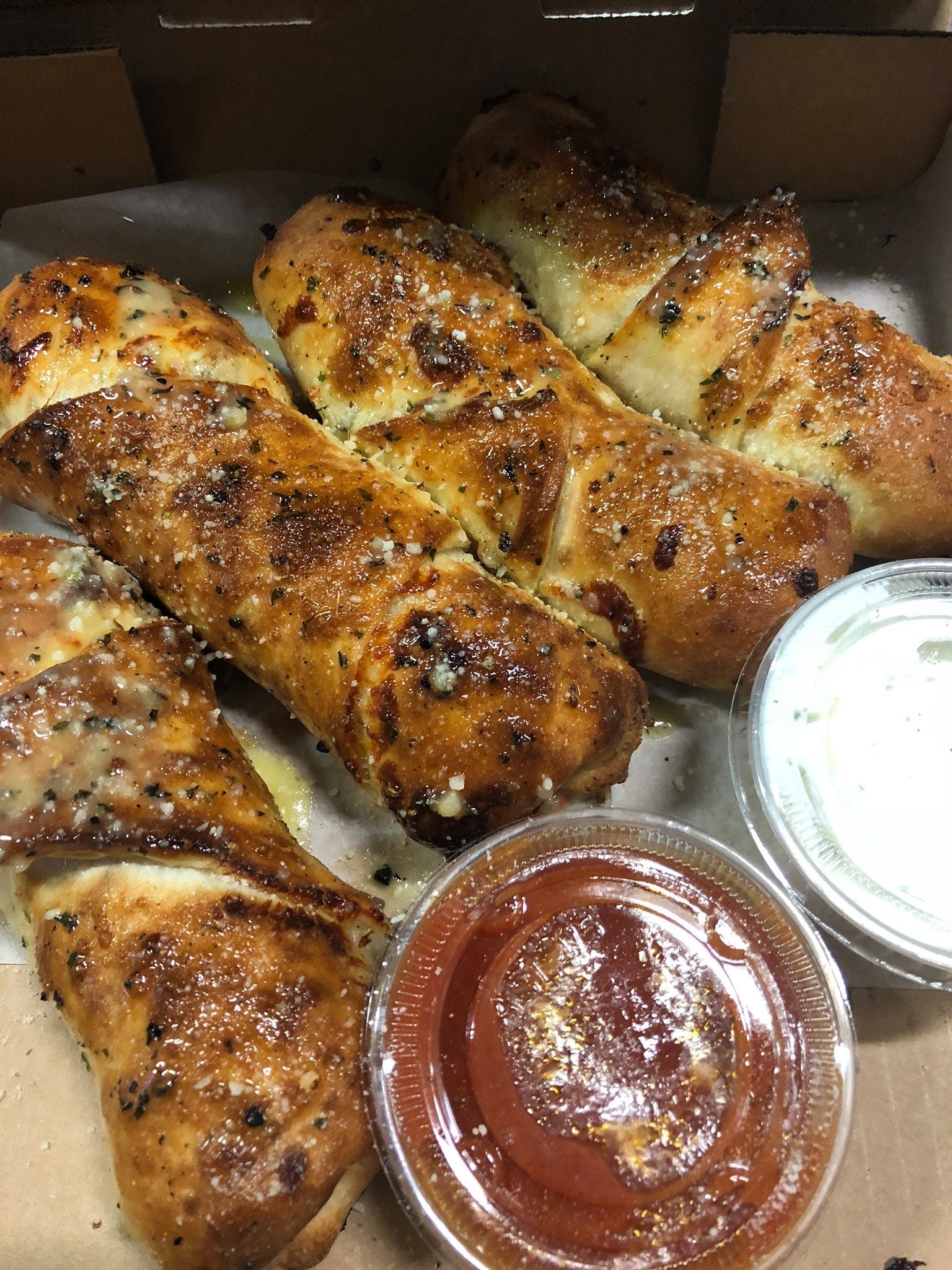 Order Buffalo Chicken Roll - 4 Pieces food online from Adrian's Pizza store, Pittsburgh on bringmethat.com