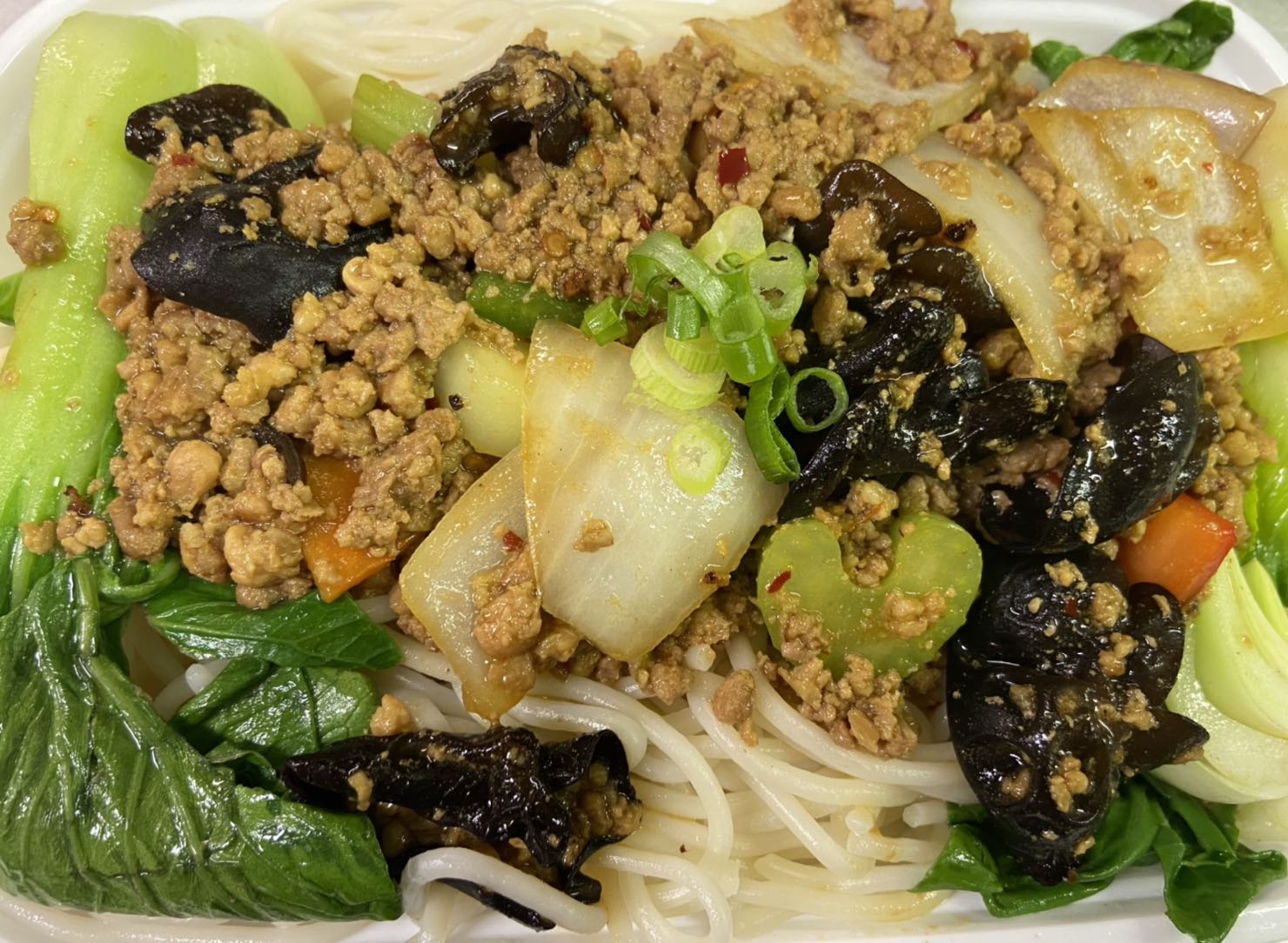 Order H2. Qi Shan Sao Zi Noodle food online from A Bite of Xian store, Troy on bringmethat.com