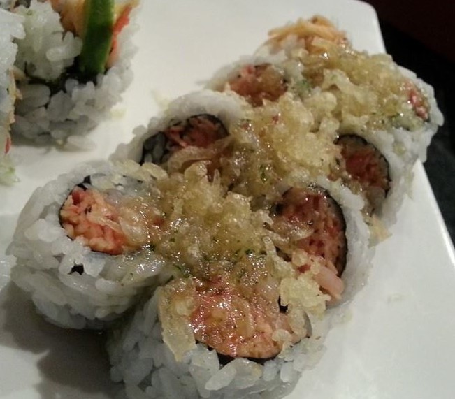 Order 14. Crunch and Munch Roll food online from Biwako Sushi store, Saline on bringmethat.com