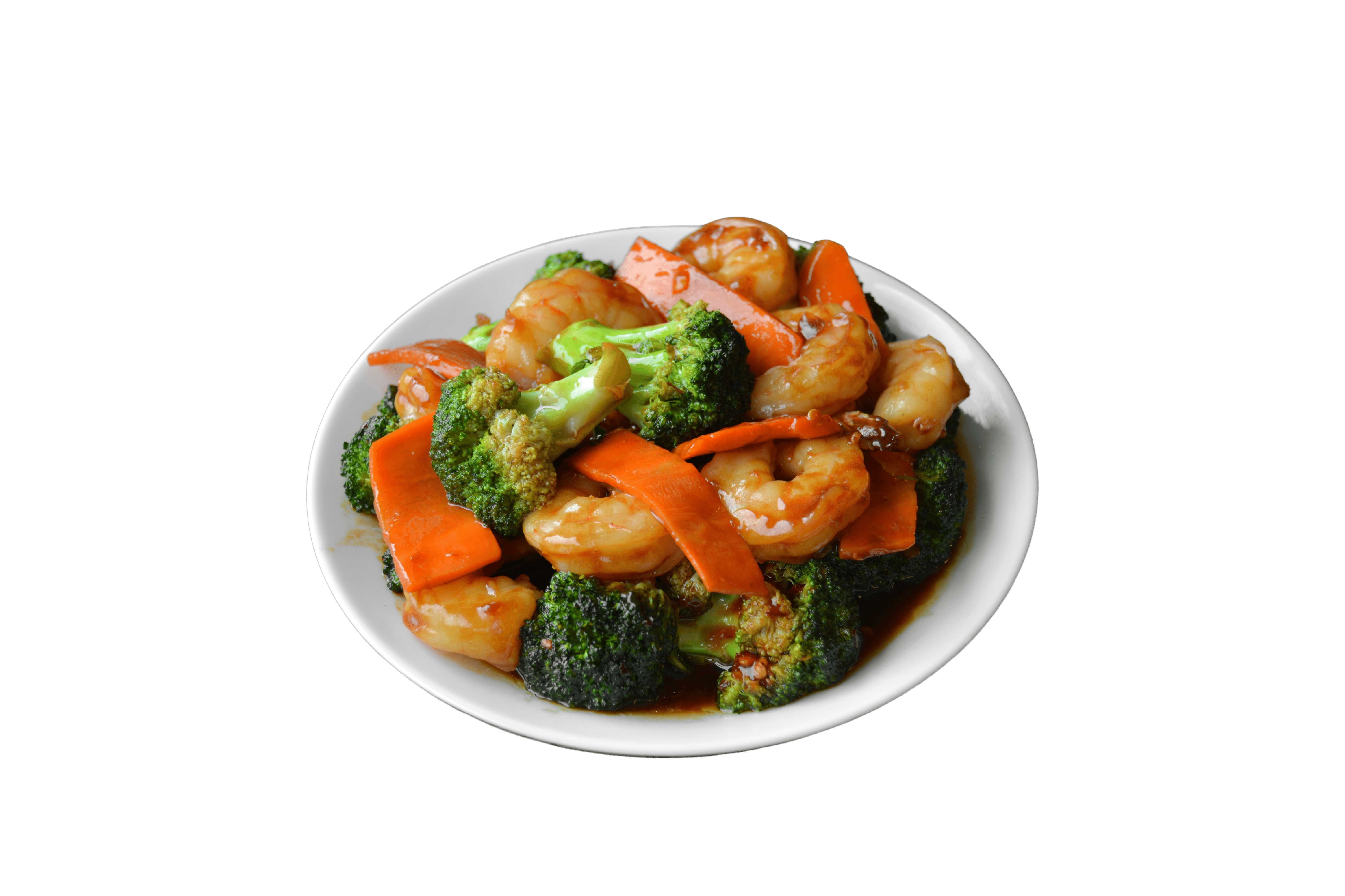 Order Jumbo Shrimp with Broccoli food online from Halal China Kitchen Plus store, Jamaica on bringmethat.com