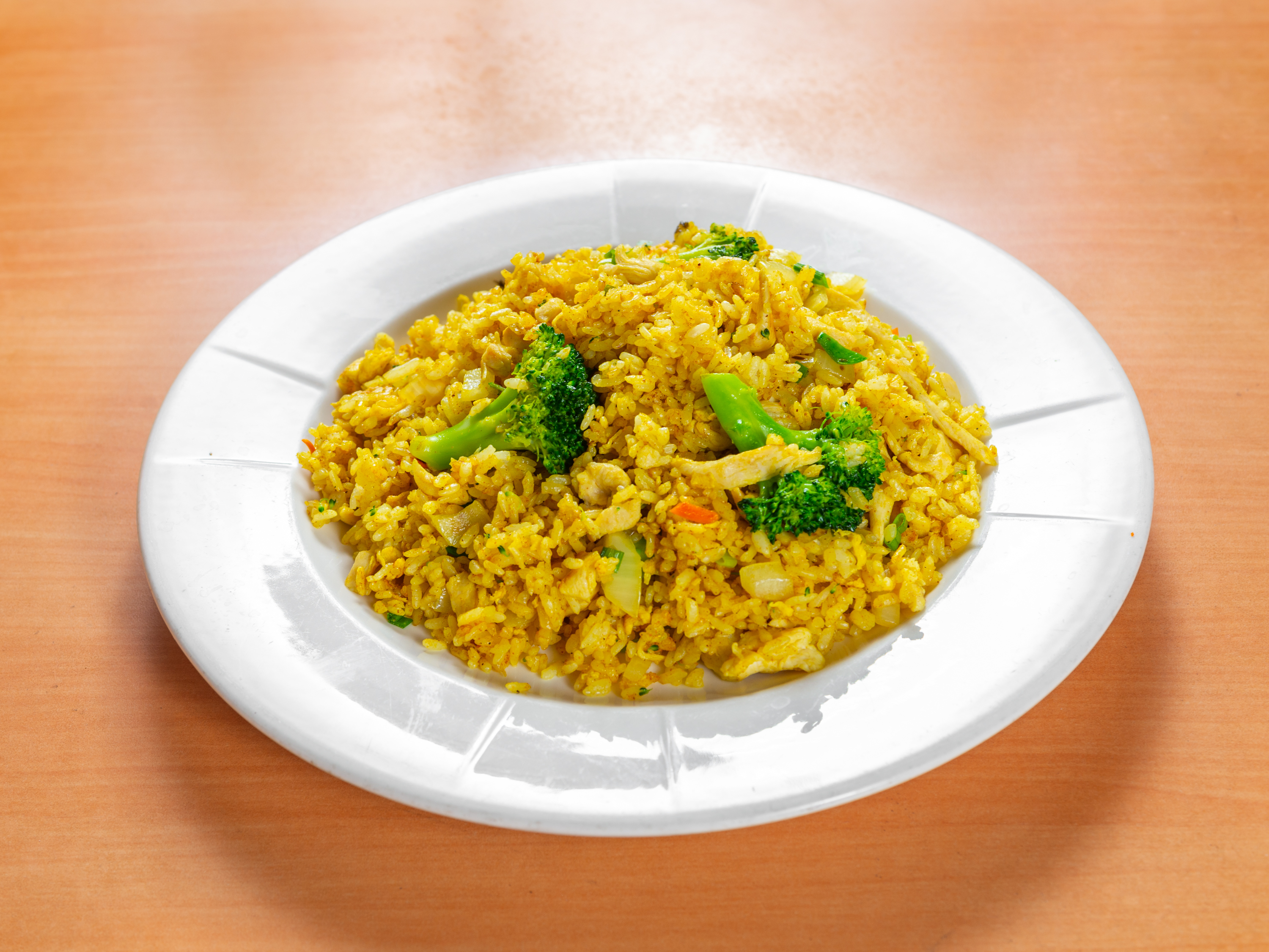 Order Curry Chicken Fried Rice food online from Blue Pacific Sushi Grill store, Lancaster on bringmethat.com