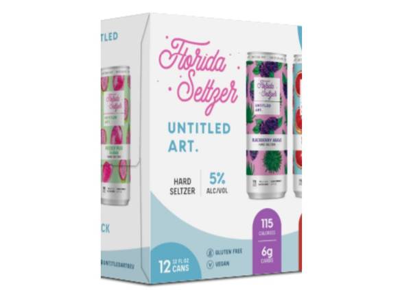 Order Untitled Art Florida Seltzer Variety Pack - 12x 12oz Cans food online from Magothy Wine & Spirits store, Severna Park on bringmethat.com