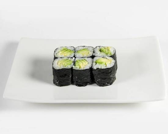 Order Avocado Sushi Maki Roll food online from Bar Verde store, Los Angeles on bringmethat.com