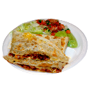 Order Pastor Quesadilla food online from Rivas Mexican Grill #2 store, Las Vegas on bringmethat.com