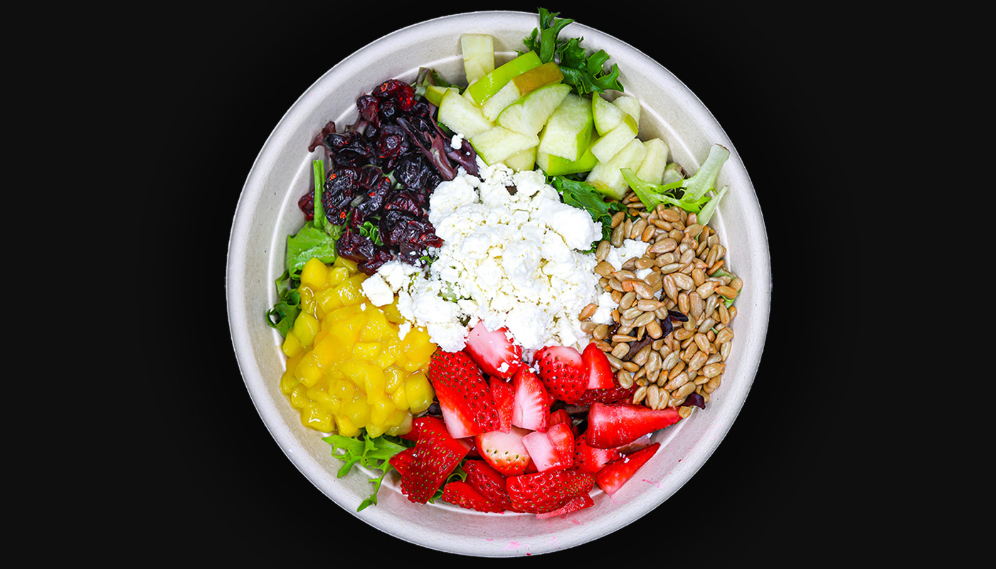 Order Mango Paradise food online from Diced Gourmet Salads & Wraps store, cary on bringmethat.com
