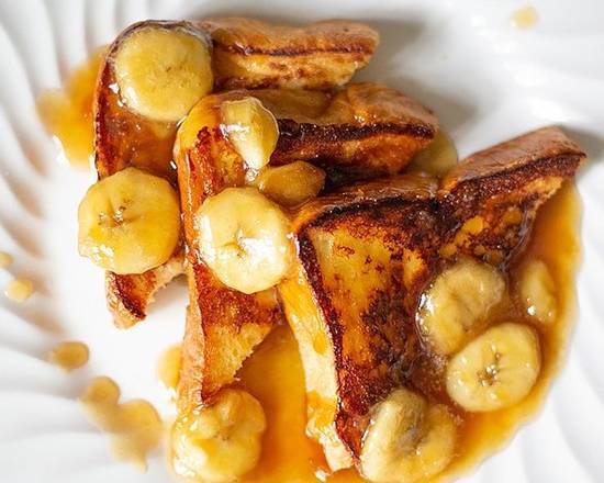 Order Banana Foster French Toast food online from French Toastery store, Chicago on bringmethat.com