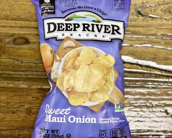Order Deep River Sweet Maui Onion  food online from My Three Sons Bagels store, Garden City on bringmethat.com