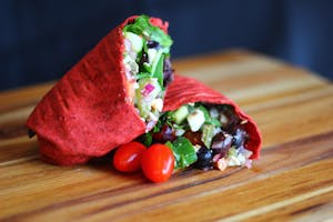 Order Mediterranean Wrap food online from Idk? Cafe + Catering store, Rogers on bringmethat.com