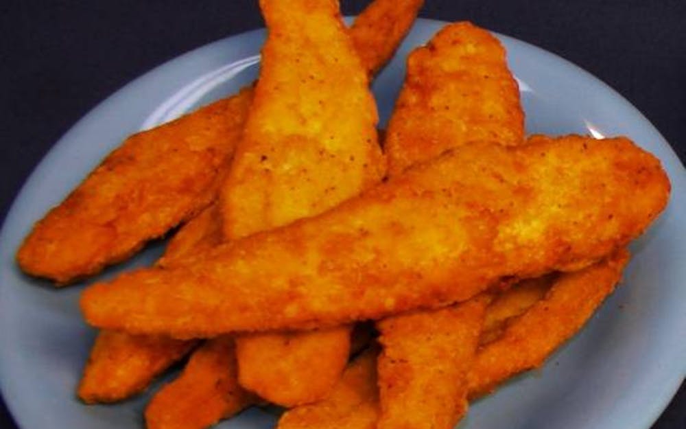 Order Chicken Fingers - 3 Pieces food online from Cal'z Pizza Subs and Chicken Wings store, Virginia Beach on bringmethat.com